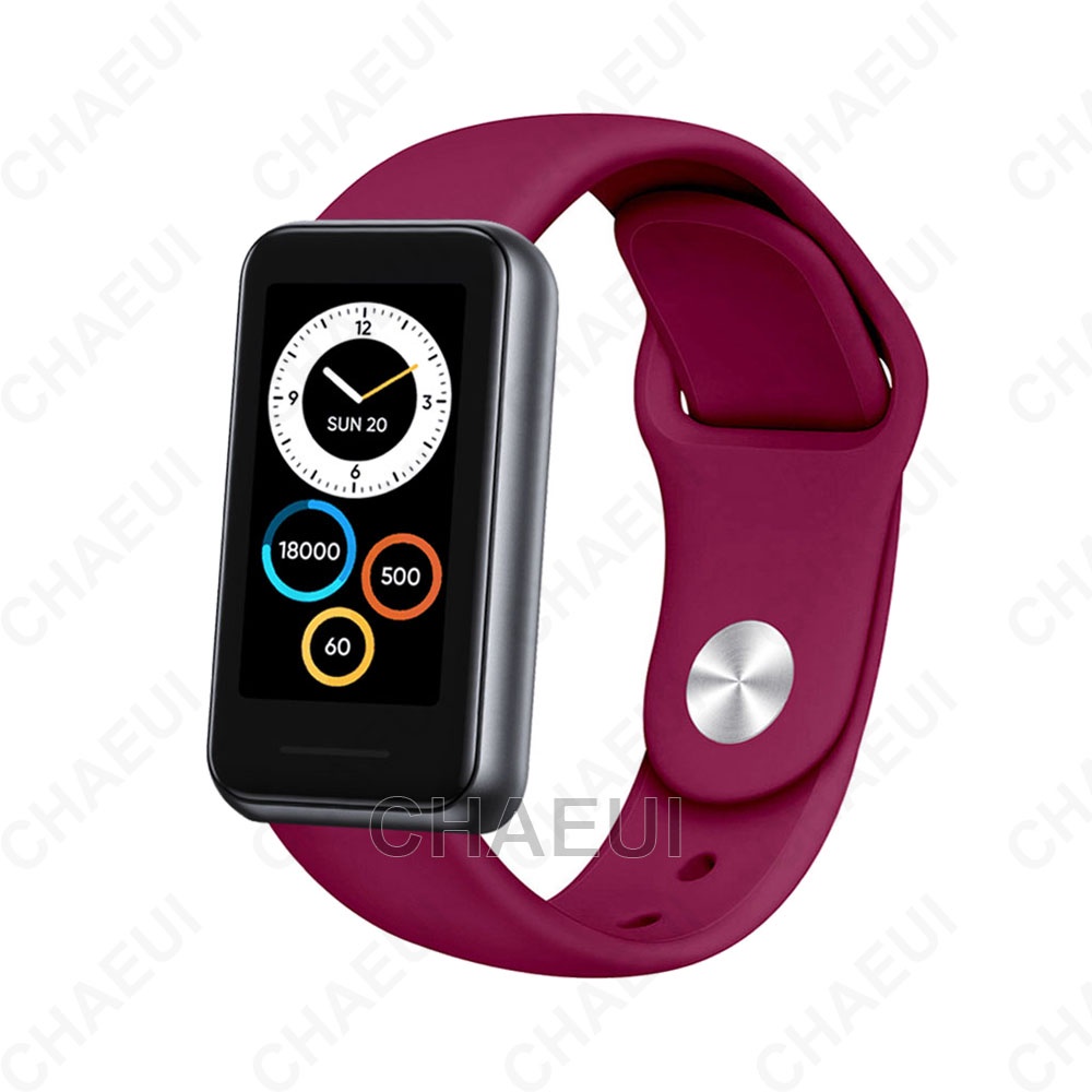 Dây Đeo Silicone Thay Thế Cho Đồng Hồ Thông Minh Realme Band 2