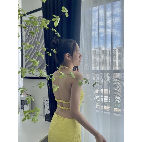 KT62 - ĐẦM BODY CỔ YẾM 3 MÀU CHẤT THUN CO DÃN