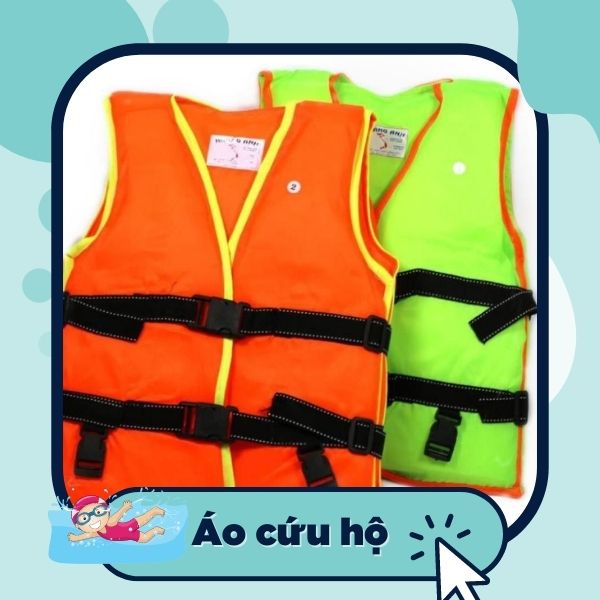 Áo phao tập bơi cho trẻ em và người lớn loại dày đẹp áo phao cứu hộ loại mút không sợ thủng xì hơi