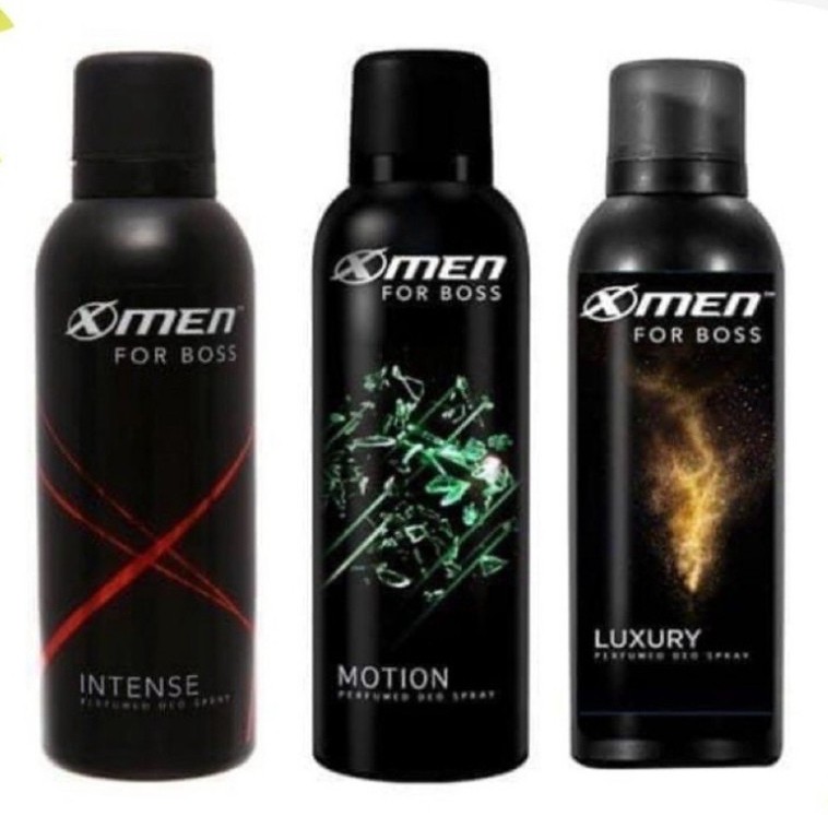 Xịt Khử Mùi Xmen For Boss Intense/Motion/Luxury 150ml