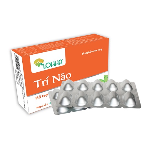Lohha Trí Não - Hỗ trợ làm tăng cường hoạt động của trí não, thần kinh (30 viên)