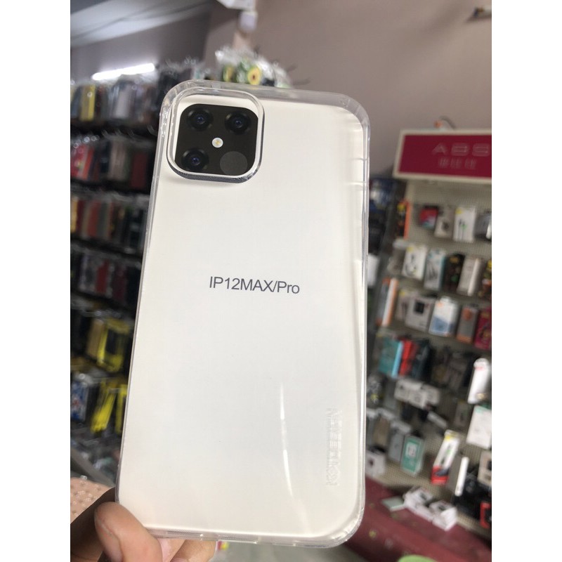 Iphone 12/ 12 Pro Ốp lưng trong suốt cao cấp