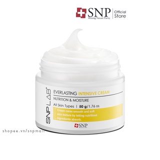 Kem Dưỡng Trắng Da SNP LAB+ Everlasting Intensive Cream Dưỡng Trắng Chống Lão Hoá Cho Da Khô