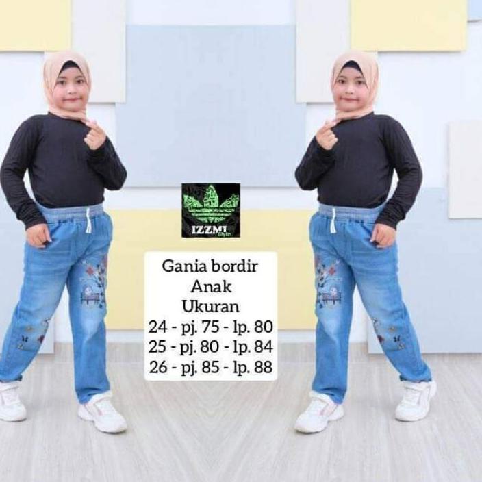 Quần Jean Dài Cho Bé Gái 2.2-12 Tuổi (Mã 447)
