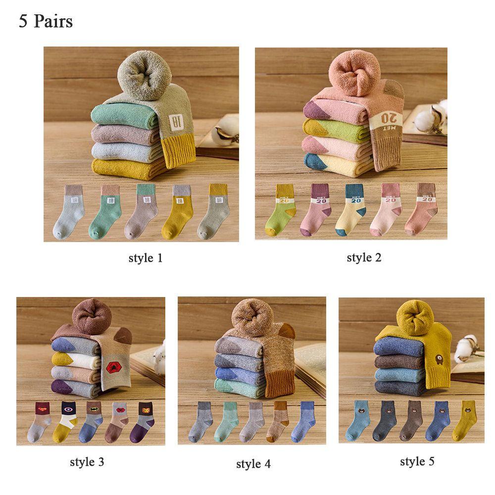 NIUYOU Vớ Cotton Mềm Mại In Họa Tiết Hoạt Hình Dễ Thương Thời Trang Mùa Xuân Cho Bé