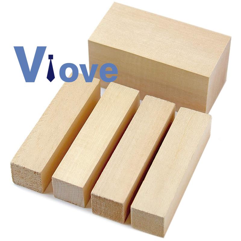 5 Chiếc Khắc Khối Gỗ Whittling Khối Gỗ Basswood Khắc