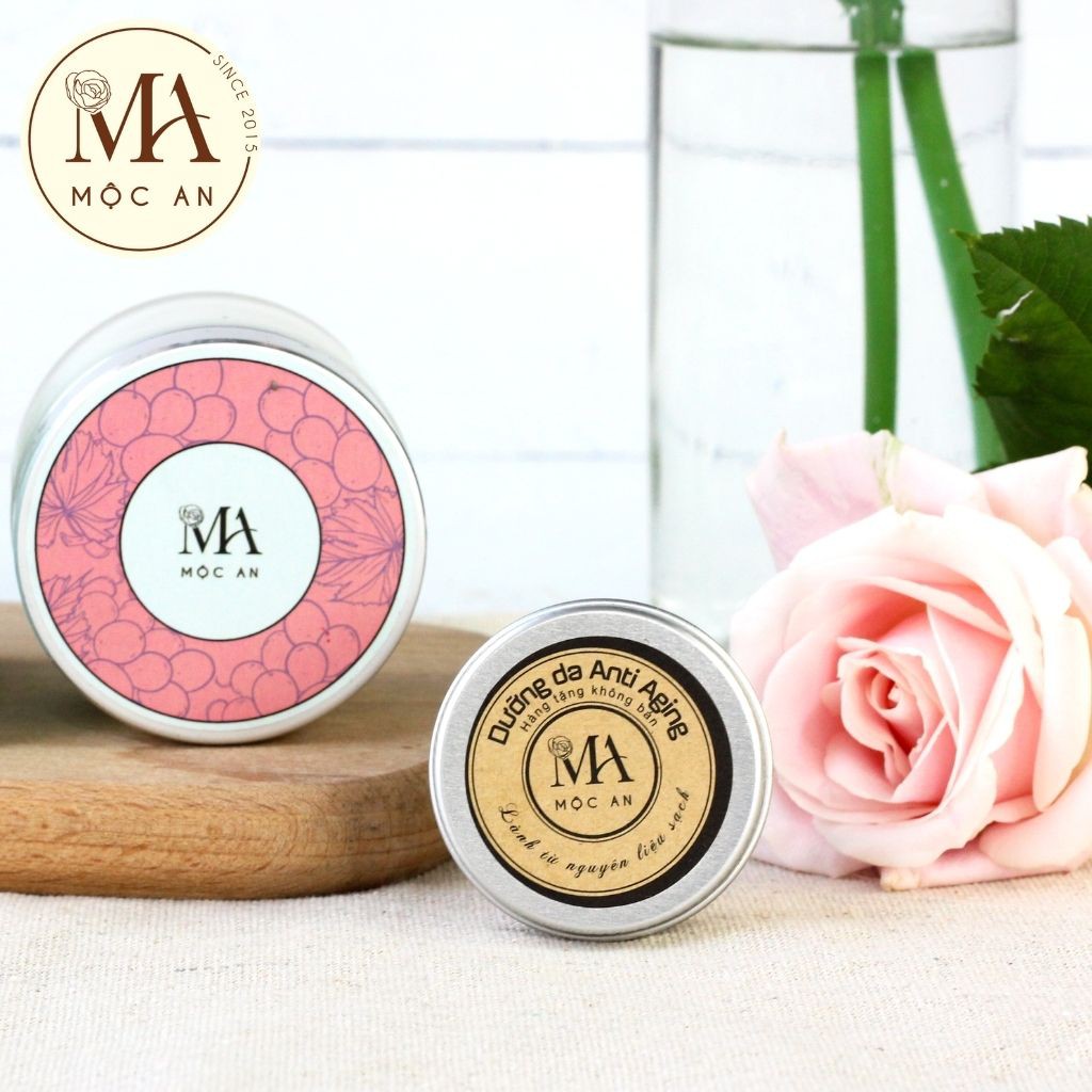 Kem Dưỡng Da Thiên Nhiên Mộc An Anti Aging Cream Giúp Cấp Nước, Tái Tạo Làn Da 10g - Sample Mini