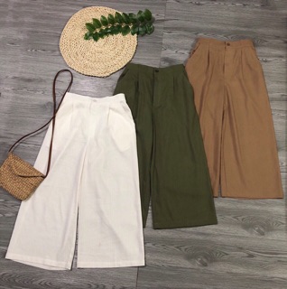 Quần Culottes đũi Cati siêu đẹp!