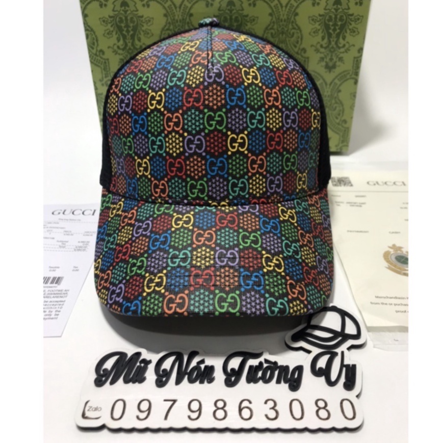 Mũ Lưỡi Trai Gucci 7 Màu Cá Tính,Độc Đáo,Nam Nữ Đội Đẹp, Full Hộp.