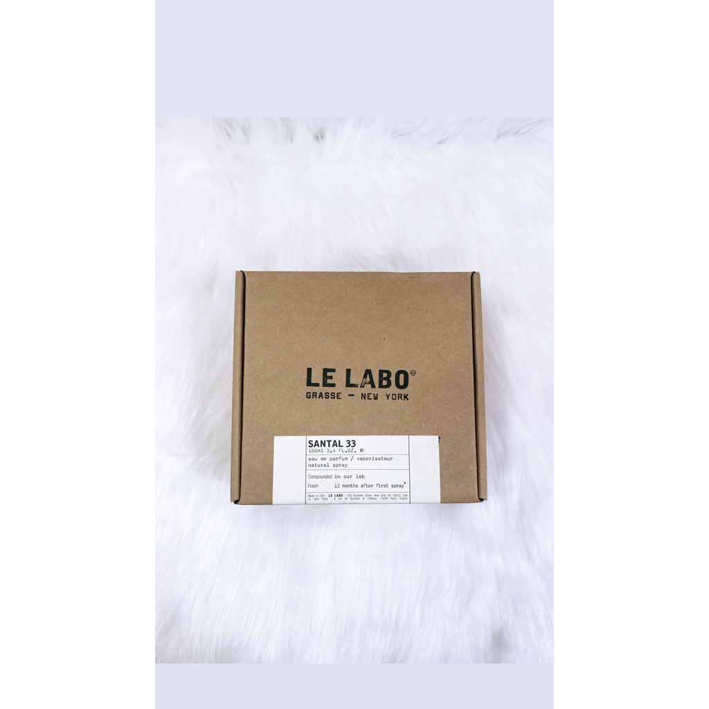 [Nhập Khẩu Chính Ngạch] Nước Hoa Nam Chính Hãng Le Labo Santal 33 100ml | Thế Giới Skin Care