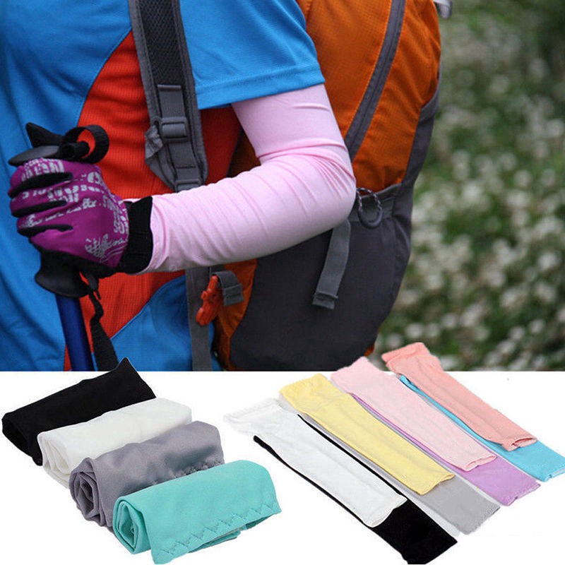 Đôi găng tay dài chống nắng chống tia uv co giãn thời trang dành cho chơi golf