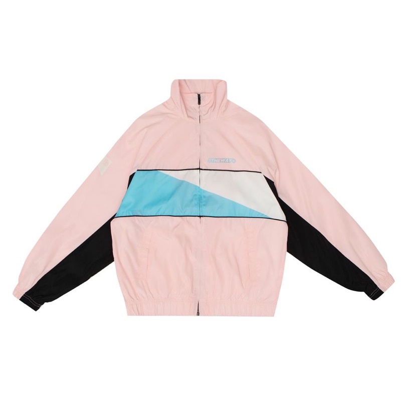 Áo Khoác 5THEWAY /two tone/ COURT JACKET - CRYSTAL ROSE