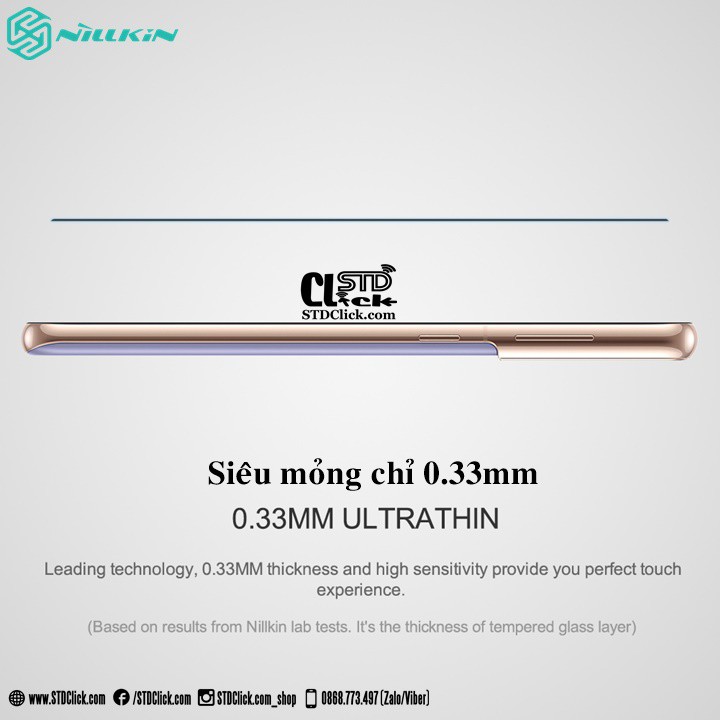 KÍNH CƯỜNG LỰC SAMSUNG GALAXY S21 5G NILLKIN CP+PRO 2.5D CHÍNH HÃNG