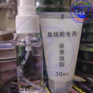 Dầu bóng & Mỡ tra máy câu