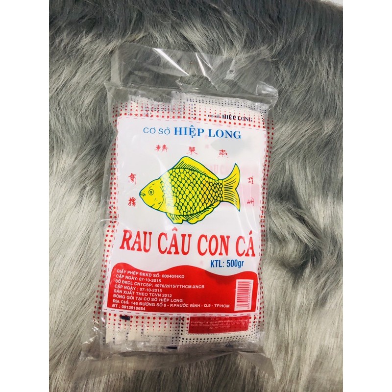 Rau Câu Giòn Con Cá Hiệp Long 500g