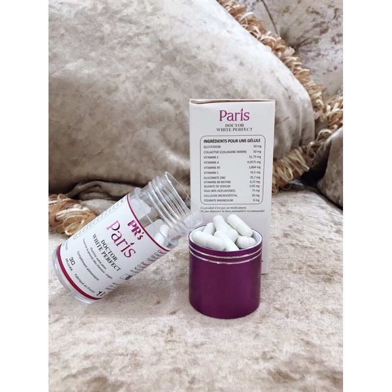 VIÊN UỐNG ngăn ngừa nám PARIS DOCTOR WHITENING | BigBuy360 - bigbuy360.vn