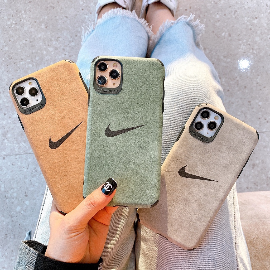 Ốp Lưng Da Lộn Họa Tiết Nike - R110