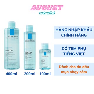 [CHÍNH HÃNG] Nước tẩy trang La Roche Posay cho da dầu nhạy cảm Micellar Water Ultra Oily Sensitive Skin chính hãng