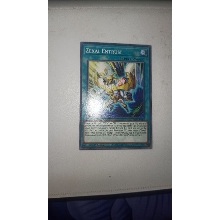 [KN_yugioh shop] thẻ bài: Zexal Entrust - LIOV-EN052 - Common 1st Edition