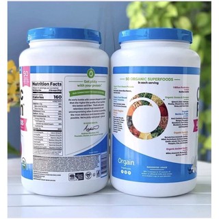 Bột đạm thực vật hữu cơ của Mỹ Orgain Organic Protein