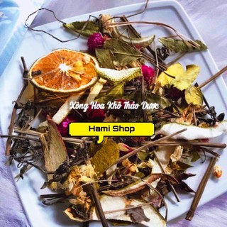 XÔNG MẶT HOA KHÔ THẢO DƯỢC