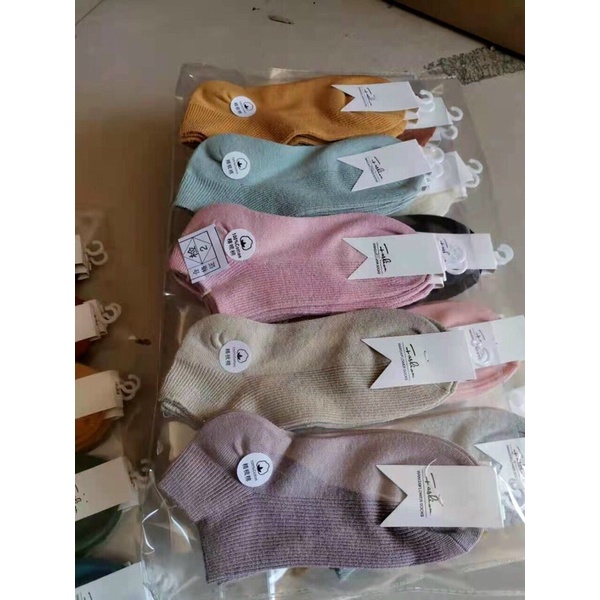 Combo 10 đôi tất nữ cổ ngắn