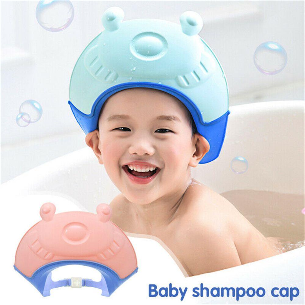 NIUYOU Mũ Tắm Bảo Vệ Mắt Chống Thấm Nước Mềm Mại Điều Chỉnh Được Chăm Sóc Cho Bé