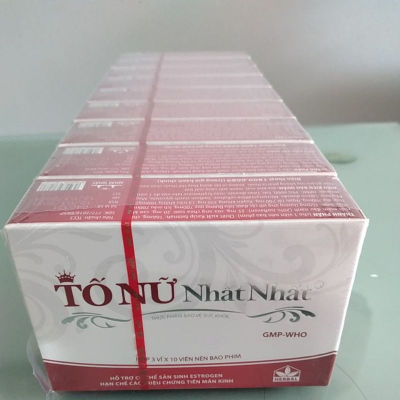 NHẤT NHẤT - TỐ NỮ Nhất Nhất hộp 30 viên