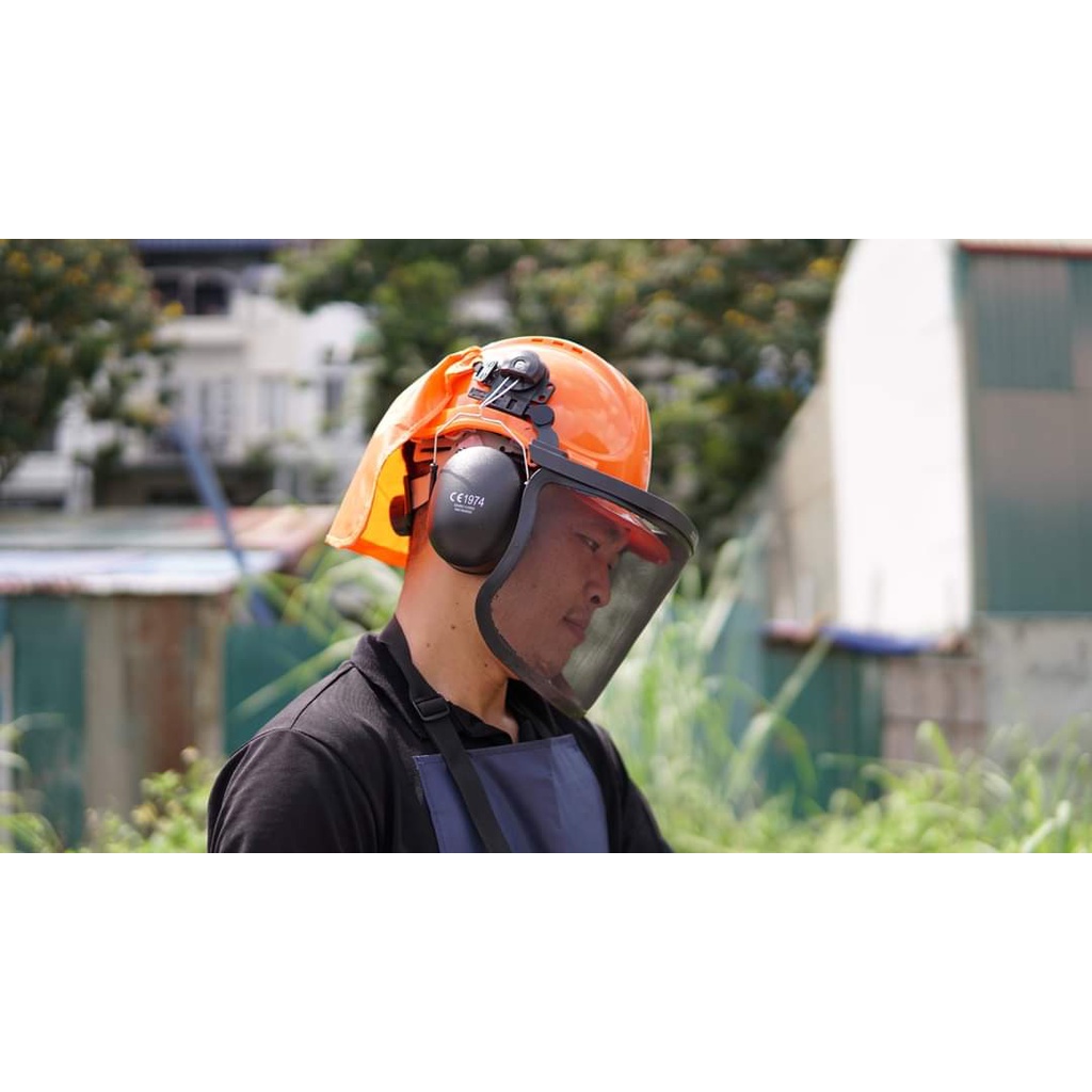 Mũ Bảo Hộ Khi Cắt Cỏ Và Cưa Gỗ Reload Pro