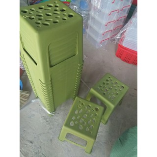 sét 6 ghế đẩu nhựa Việt Nhật dùng cho quán chà chanh