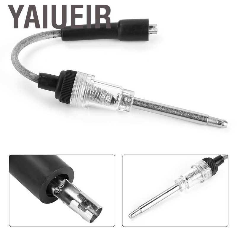 Yaiueir Spark Plug Tester Ignition System Coil Engine In Line Auto Diagnostic Test Tool