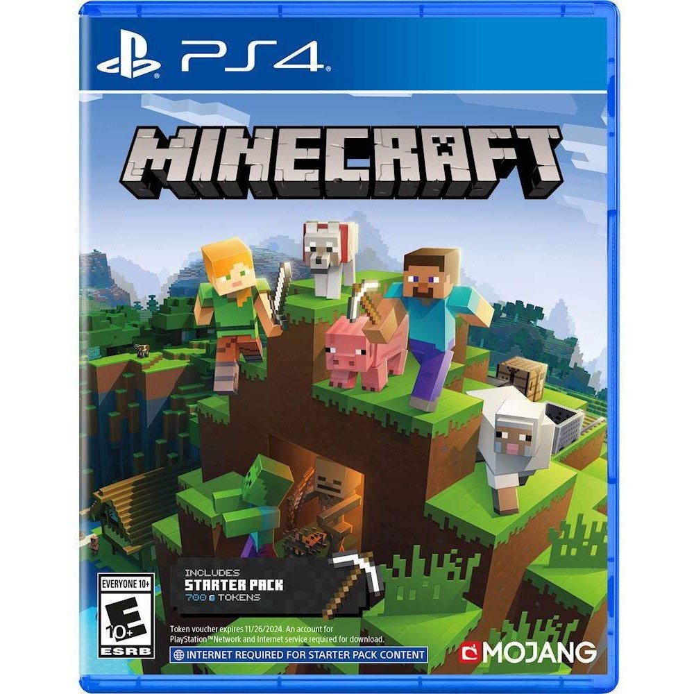 [Mã SKAMA06 giảm 8% đơn 250k]Đĩa Game PS4 Minecraft Hệ US - Playstation 4