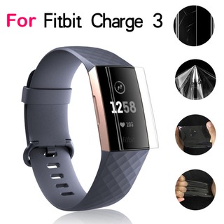 Miếng dán màn hình 9H nhựa TPU chống cháy nổ cho Fitbit Charge 3