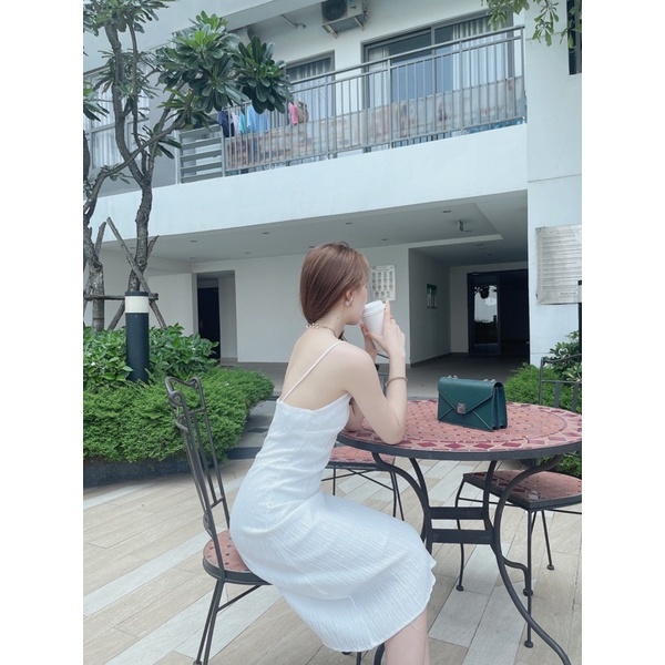 Đầm dự tiệc 2 dây siêu phẩm mùa hè Virgo  Dress BT121