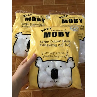 Bông miếng Moby bịch 100 miếng
