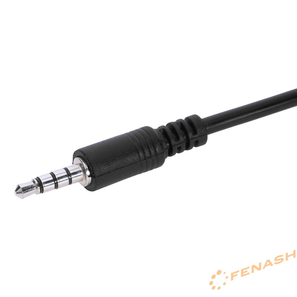 FE 3.5mm Male to USB 2.0 Female Car AUX Stereo Audio Adapter Cable