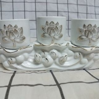 Bộ 3 chung nước thờ cúng
