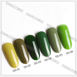 Sơn gel AS set 6 màu OG