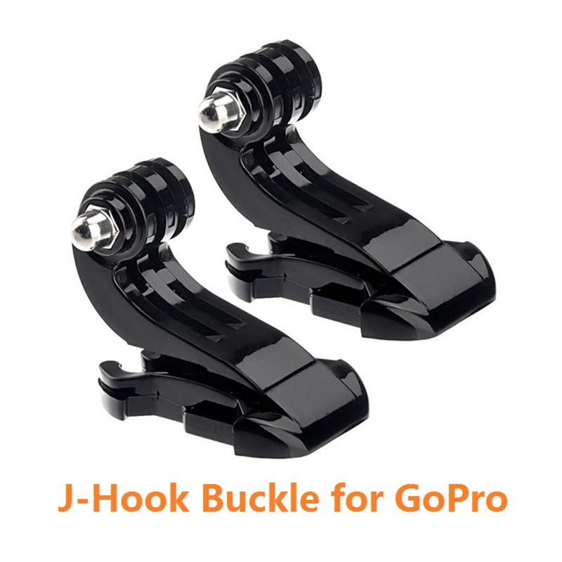 Set 2 Móc Khóa Chữ J Cho GoPro Gắn Mũ Bảo Hiểm