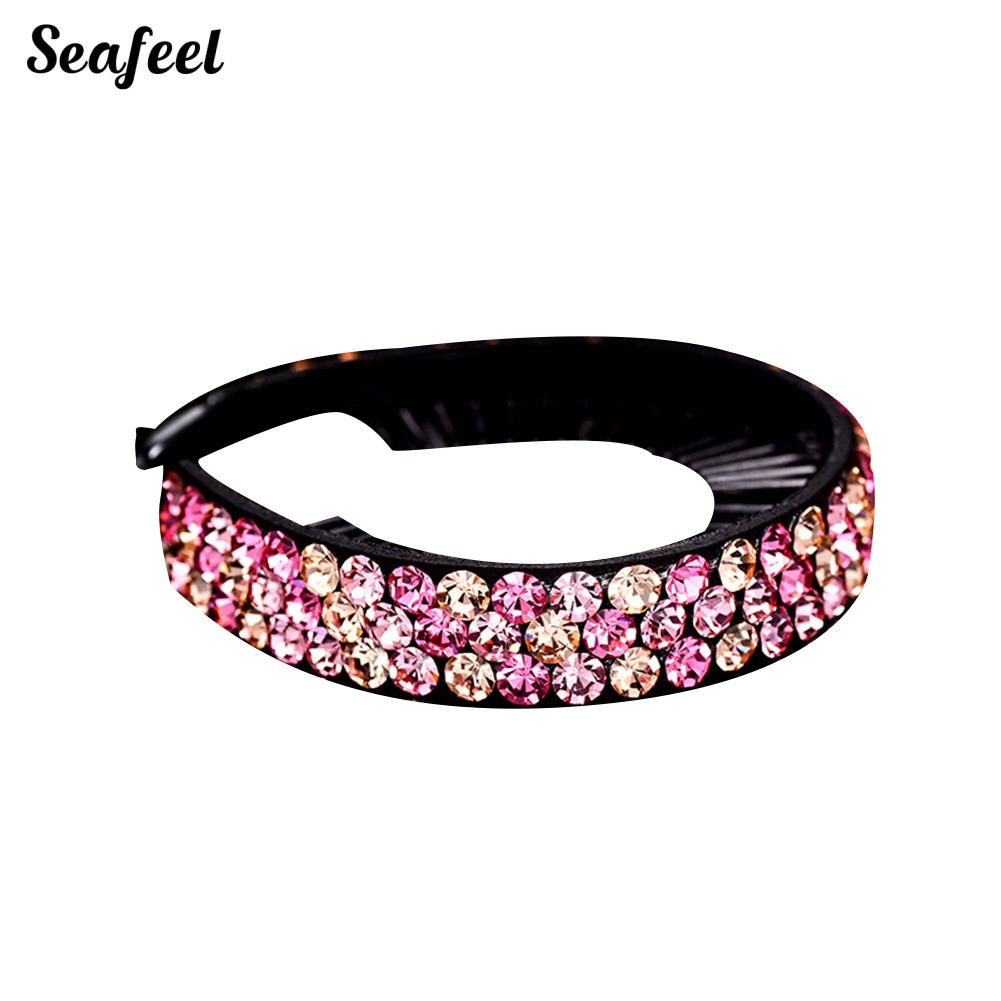 Kẹp tóc đính đá thời trang cho nữ