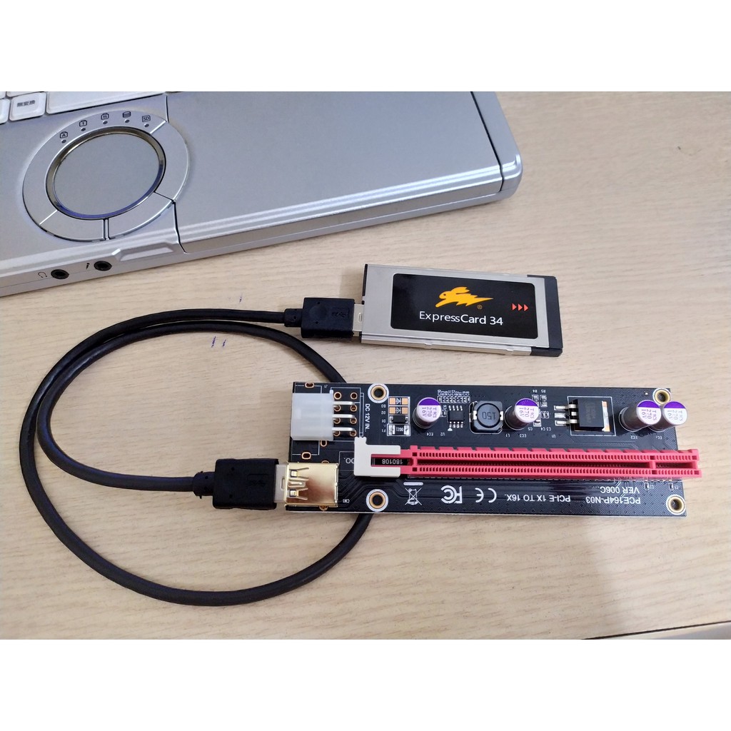 Mạch lắp VGA vào laptop (eGPU) cổng Express card | BigBuy360 - bigbuy360.vn