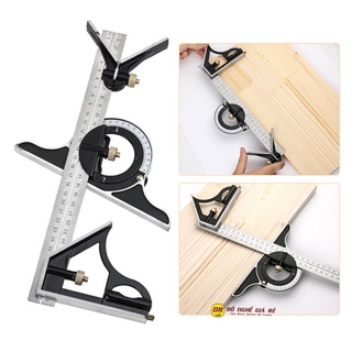 Thước Đo Góc Độ Đa Năng 12 IN 1 Dụng Cụ Đo Góc Xây Dựng Thông Minh