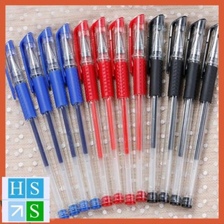Bút bi mực nước văn phòng ngòi 0.5mm mực đều nét, chữ đẹp (Mực mầu : Xanh, Đen, Đỏ,)