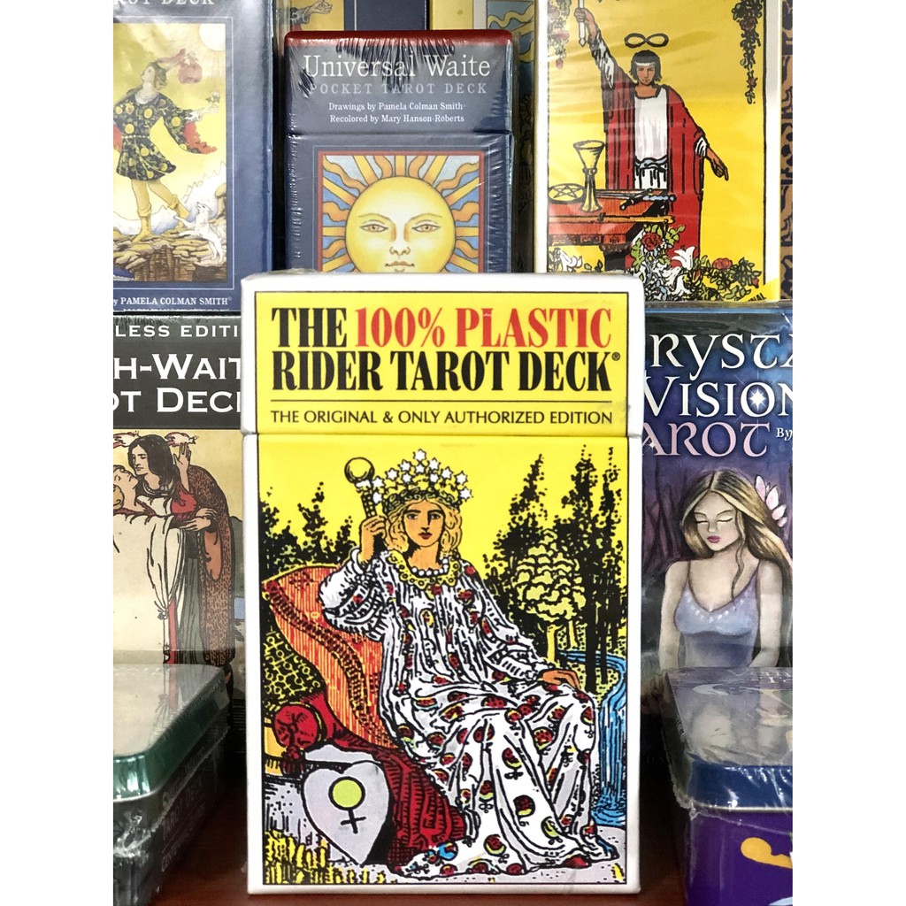 [Mã LIFE1404ALL giảm 10% đơn 50K] Bộ Bài 100% Plastic Rider Waite Tarot (Mystic House Tarot)