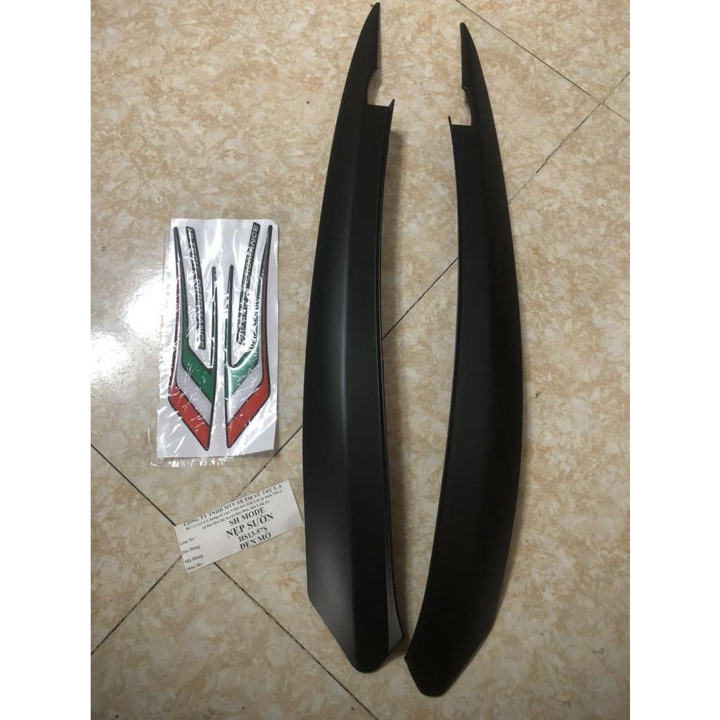 Nẹp Sườn Dành Cho Xe SH Mode 2016-2019 Kiểu Ý Tặng Kèm Decan và Keo