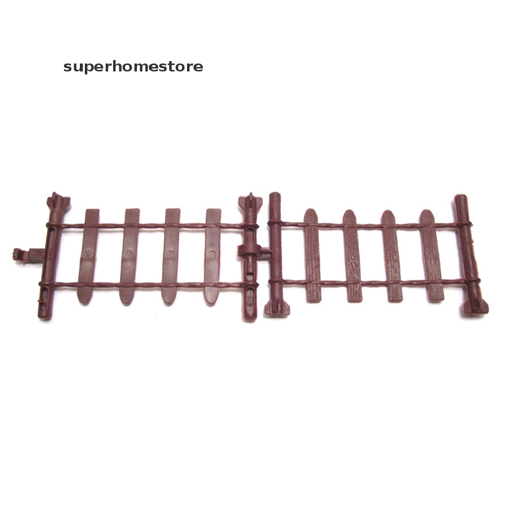 Set 10 Hàng Rào Động Vật Nông Trại Đồ Chơi Mô Phỏng Hàng Rào Quân Đội Cho Trẻ Em