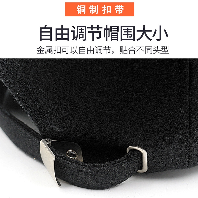 Mũ Lưỡi Trai Cotton Chất Lượng Cao Thời Trang Cho Nam Nữ 58-60cm 61-65cm