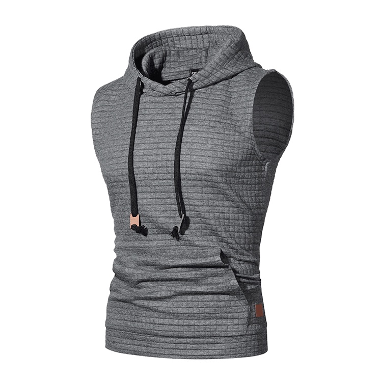 Áo Hoodie Sát Nách Tập Gym Chất Lượng Cao Thời Trang Mùa Hè Cho Nam