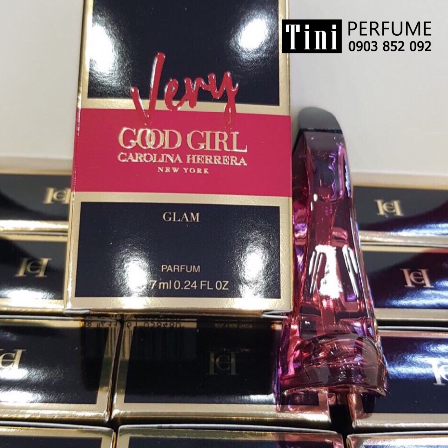 Nước hoa mini nữ Carolina Herrera Very Good Girl Glam Parfum 7ml