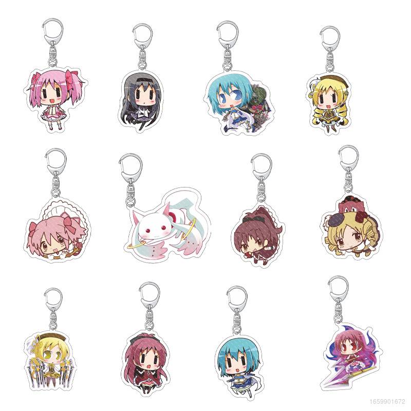 Móc Khóa Hoạt Hình Puella Magi Madoka Magica Bằng Acrylic